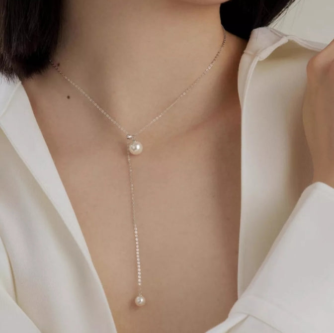 Pearl Pendant  Necklace