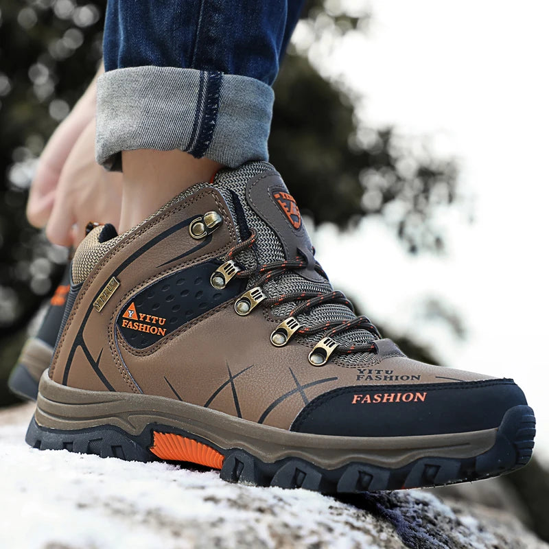 Botas de Montaña para Hombre Impermeables Antideslizantes para Senderismo y Trekking