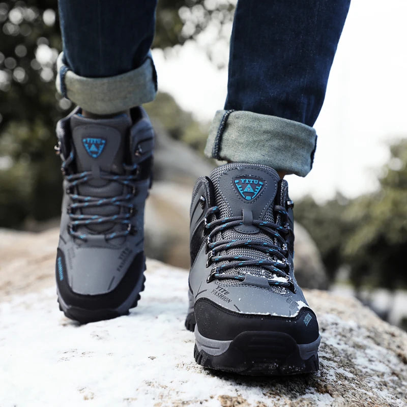 Botas de Montaña para Hombre Impermeables Antideslizantes para Senderismo y Trekking