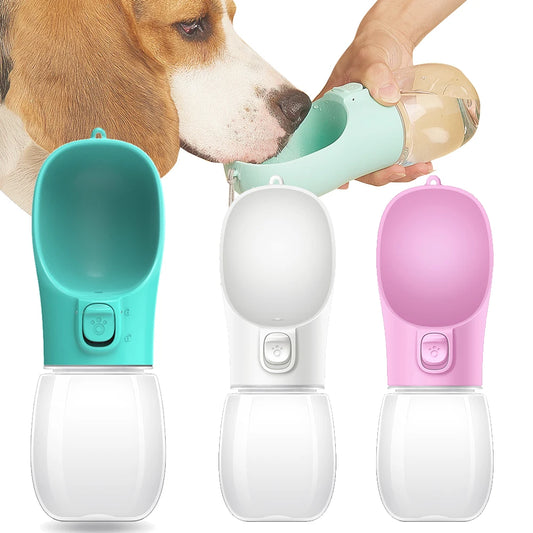 Botella de Agua Portátil para Perros Pequeños y Grandes, Gatos, Exterior, A Prueba de Fugas, Bebederos para Paseos, Chihuahua, Bulldog Francés, Accesorios
